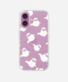 Ghost In Love Clear Silicone Phone Case