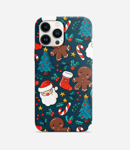 Gingerbread Guardian Christmas Hard Phone Case
