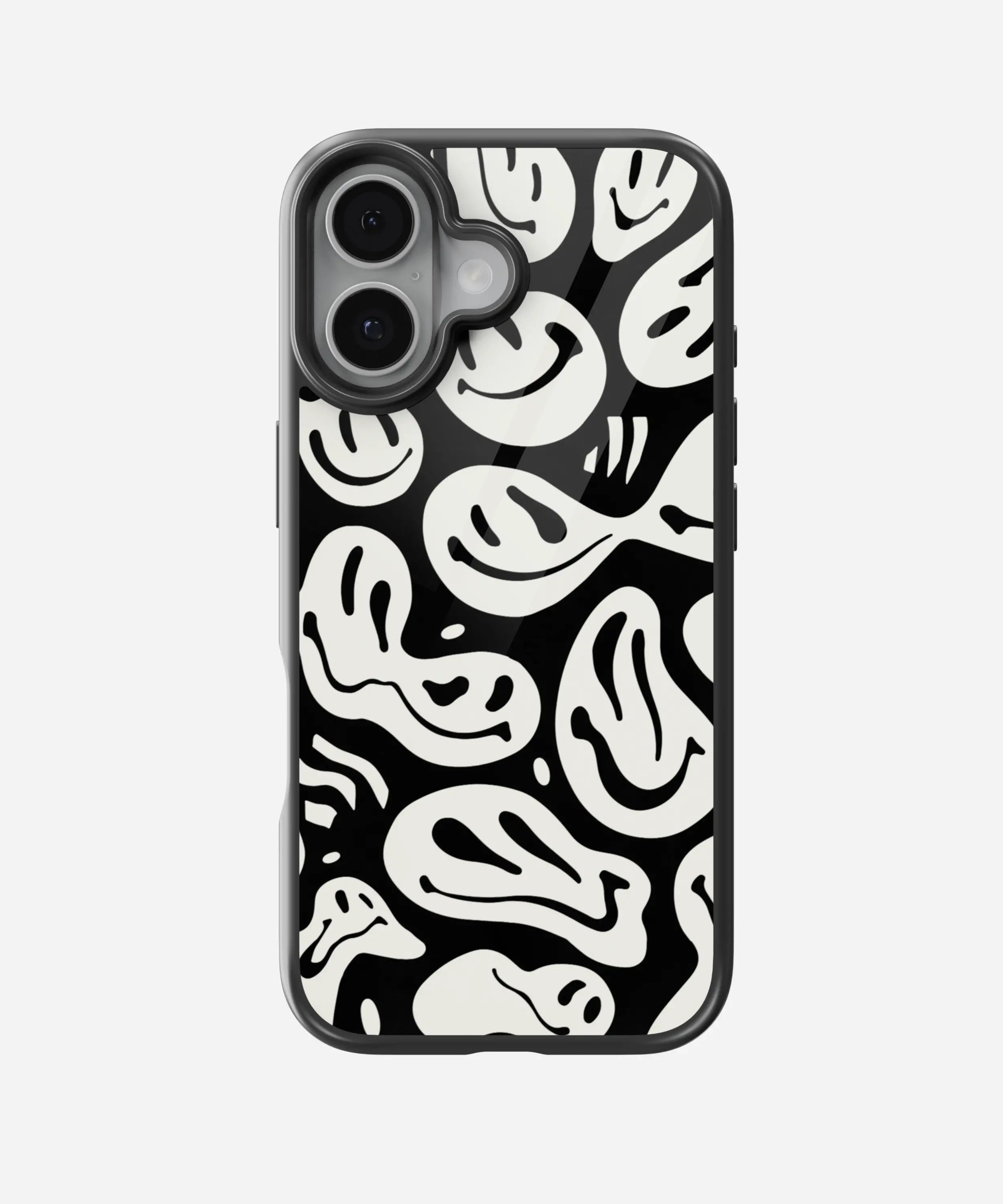 Liquify Ghost Black Glass Case