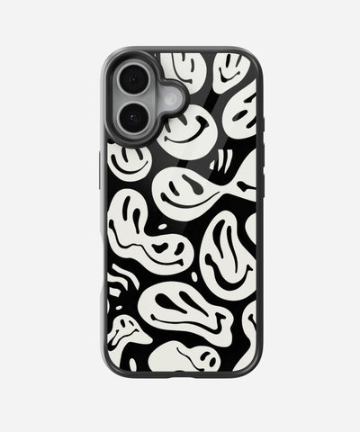 Liquify Ghost Black Glass Case