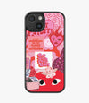 Go With Your Gut Glass Case for iPhone 15