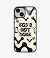 God's Not Done Glass Case