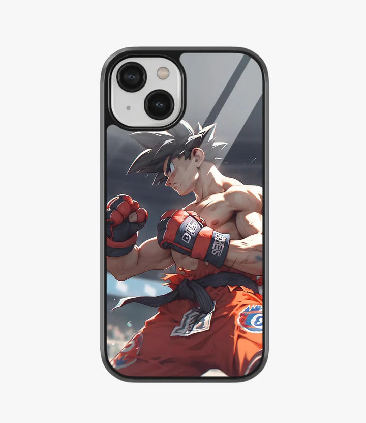 Goku Power Glass Case for iPhone 14