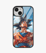 Load image into Gallery viewer, Goku&#39;s Horizon Guard Glass Phone Case
