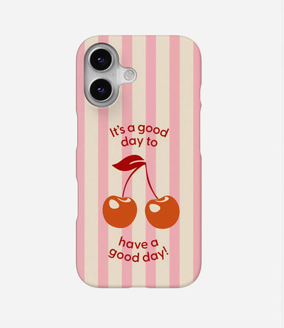 Good Day Stripes Hard Case