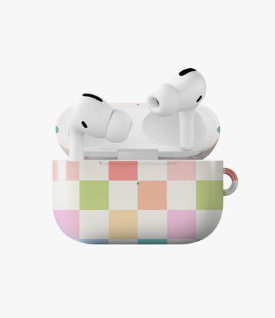 Happy Squares Glossy Airpod Case