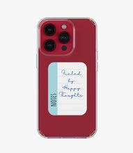 Load image into Gallery viewer, Happy Thoughts Custom Note Silicone Case
