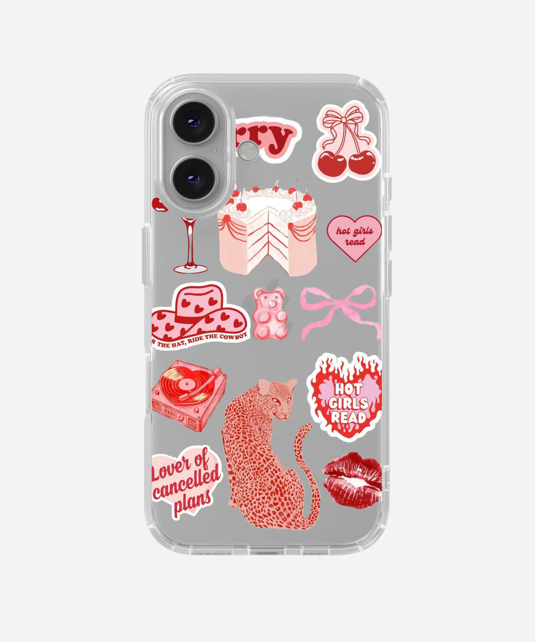 Heartbreaker's Club Clear Silicone Phone Case