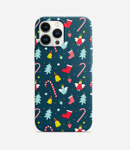 Holly Jingle Christmas Hard Phone Case