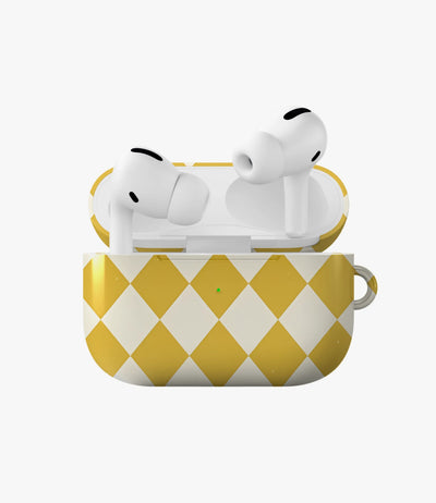 Honey Harlequin Glossy Airpod Case