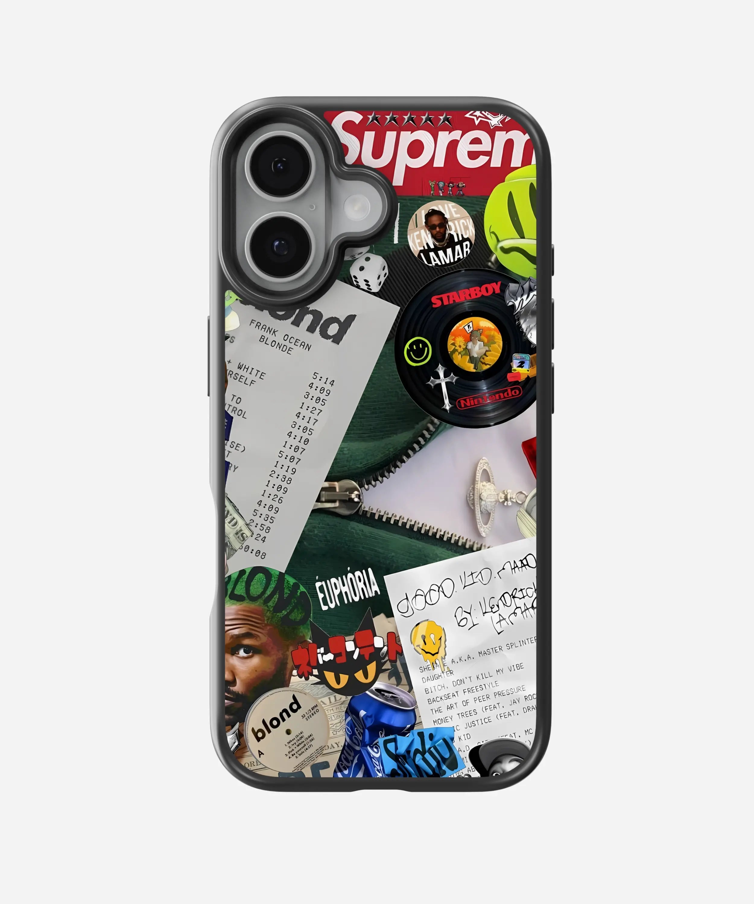 Hype Culture Collage Hybrid Matte Case