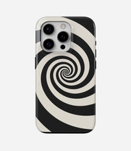 Load image into Gallery viewer, Hypnotic Swirl Glossy Armoured Case
