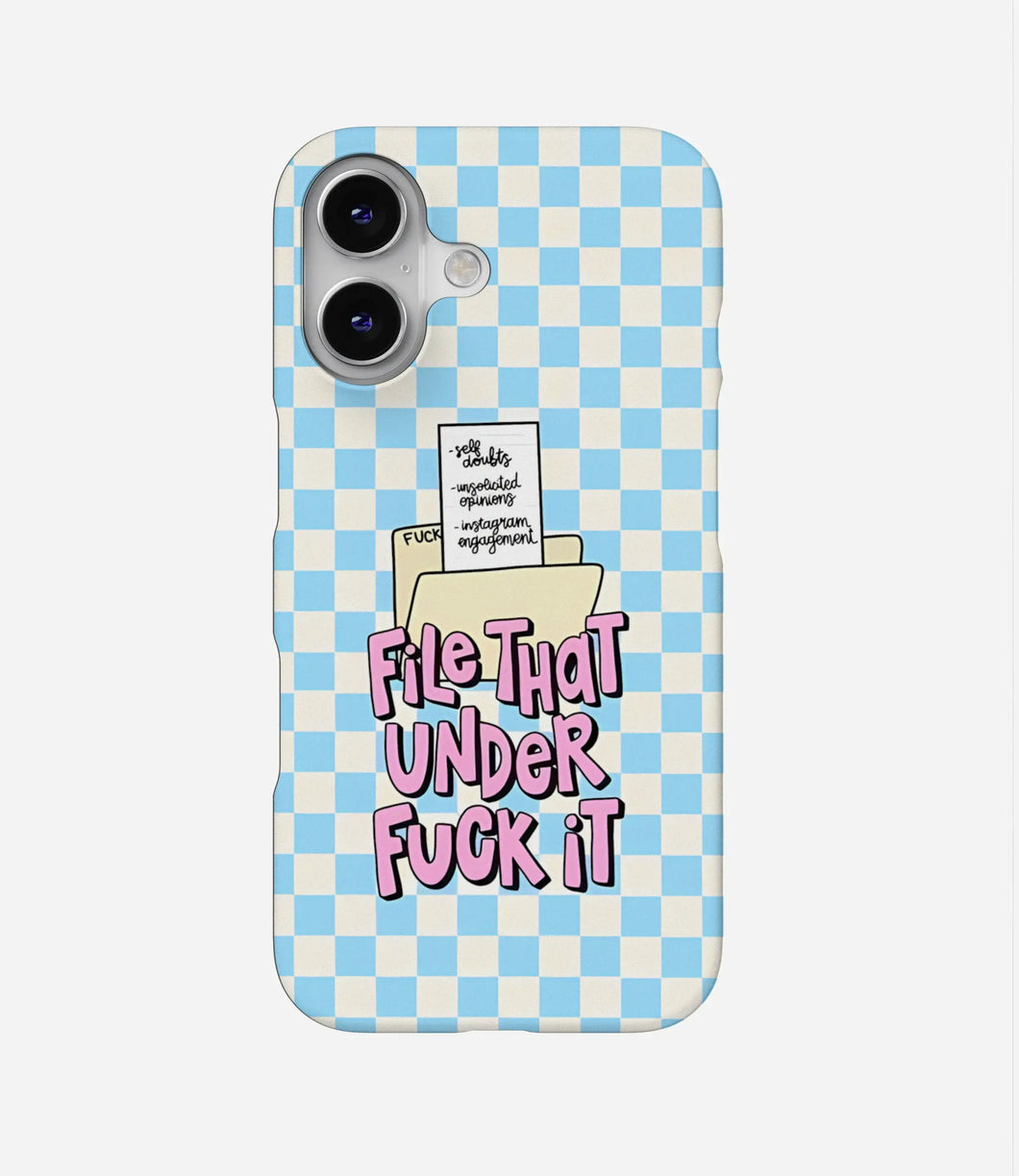 IDGAF Energy Hard Case