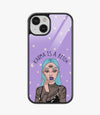 Karma Is Bitch  Glass Case for iPhone 14
