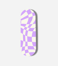 Load image into Gallery viewer, Lavender Checkered Print Pop Slider
