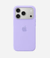 Solid Lavender Soft Silicone iPhone Case
