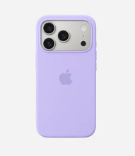 Load image into Gallery viewer, Solid Lavender Soft Silicone iPhone Case
