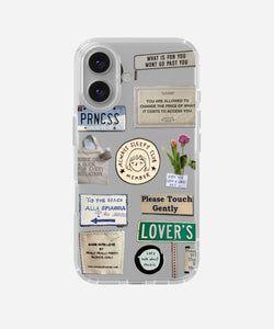 Lover's Lane Clear Silicone Phone Case
