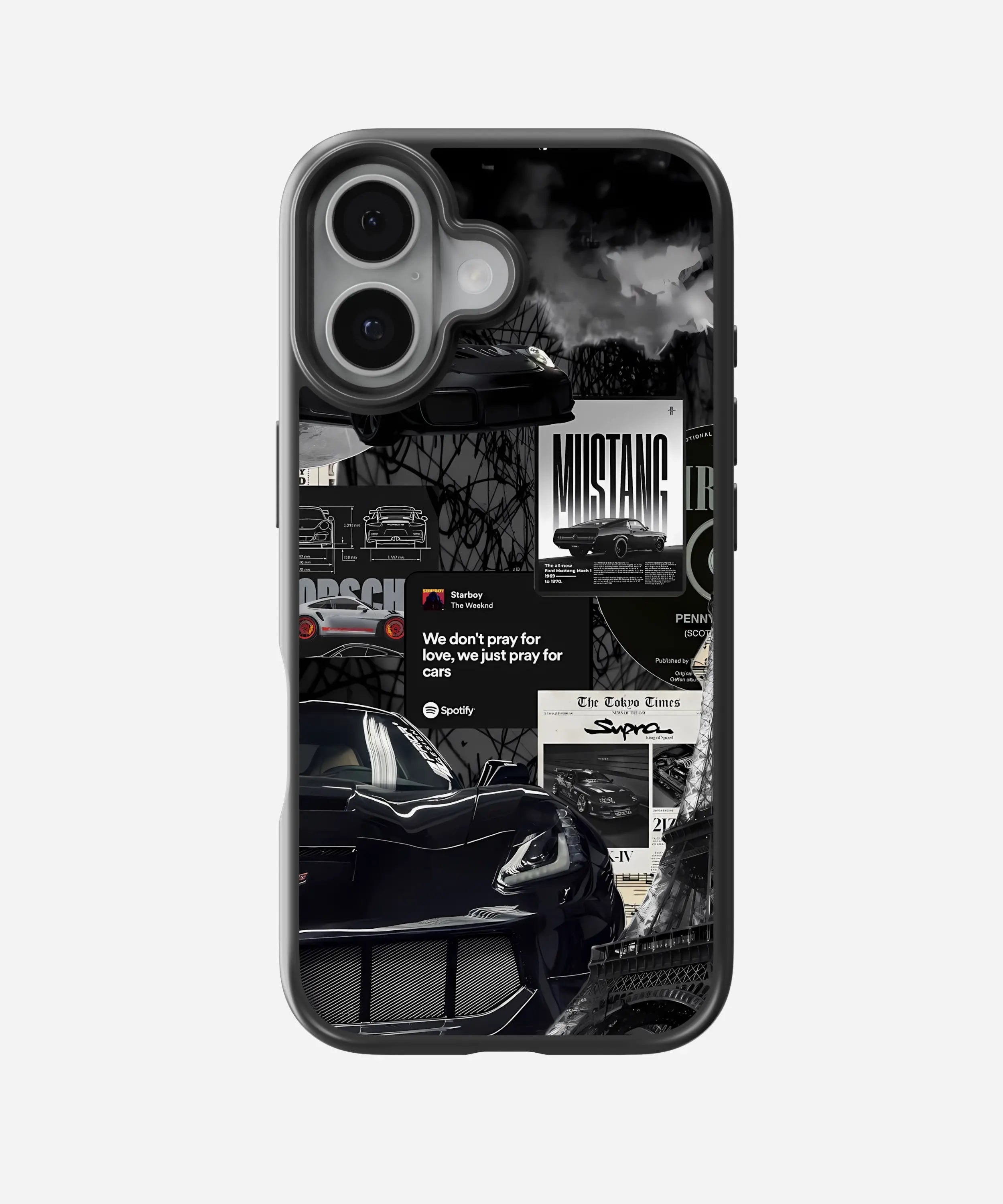Luxury in Shadows Hybrid Matte Case