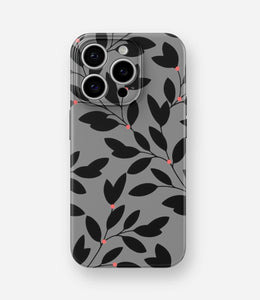 Midnight Bloom Glossy Hard Case