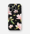 Midnight Magnolia Glossy Hard Case