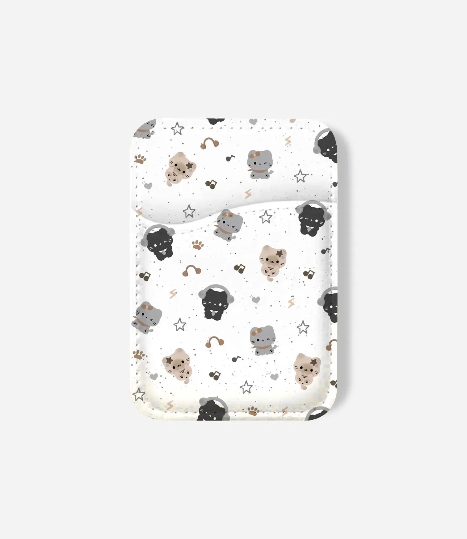 Midnight Meow Beats Phone Wallet