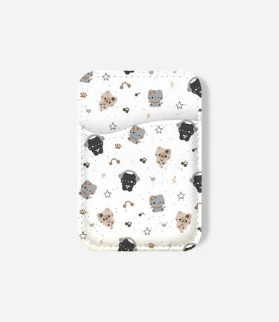 Midnight Meow Beats Phone Wallet