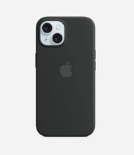 Load image into Gallery viewer, Solid Midnight Soft Silicone iPhone Case
