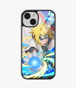 Minato Namikaze Glass Phone Case