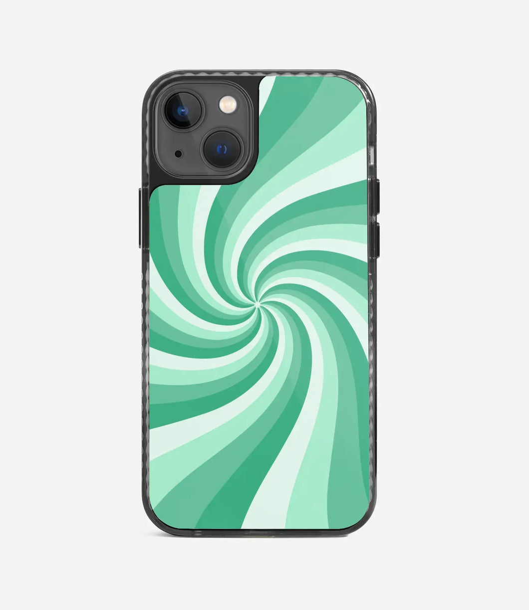 Minty Fresh Spiraling Y2K Stride 2.0 Phone Case