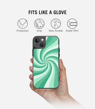 Load image into Gallery viewer, Minty Fresh Spiraling Y2K Stride 2.0 Phone Case
