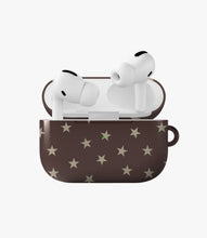 Load image into Gallery viewer, Mocha Stars Glossy Airpod Case
