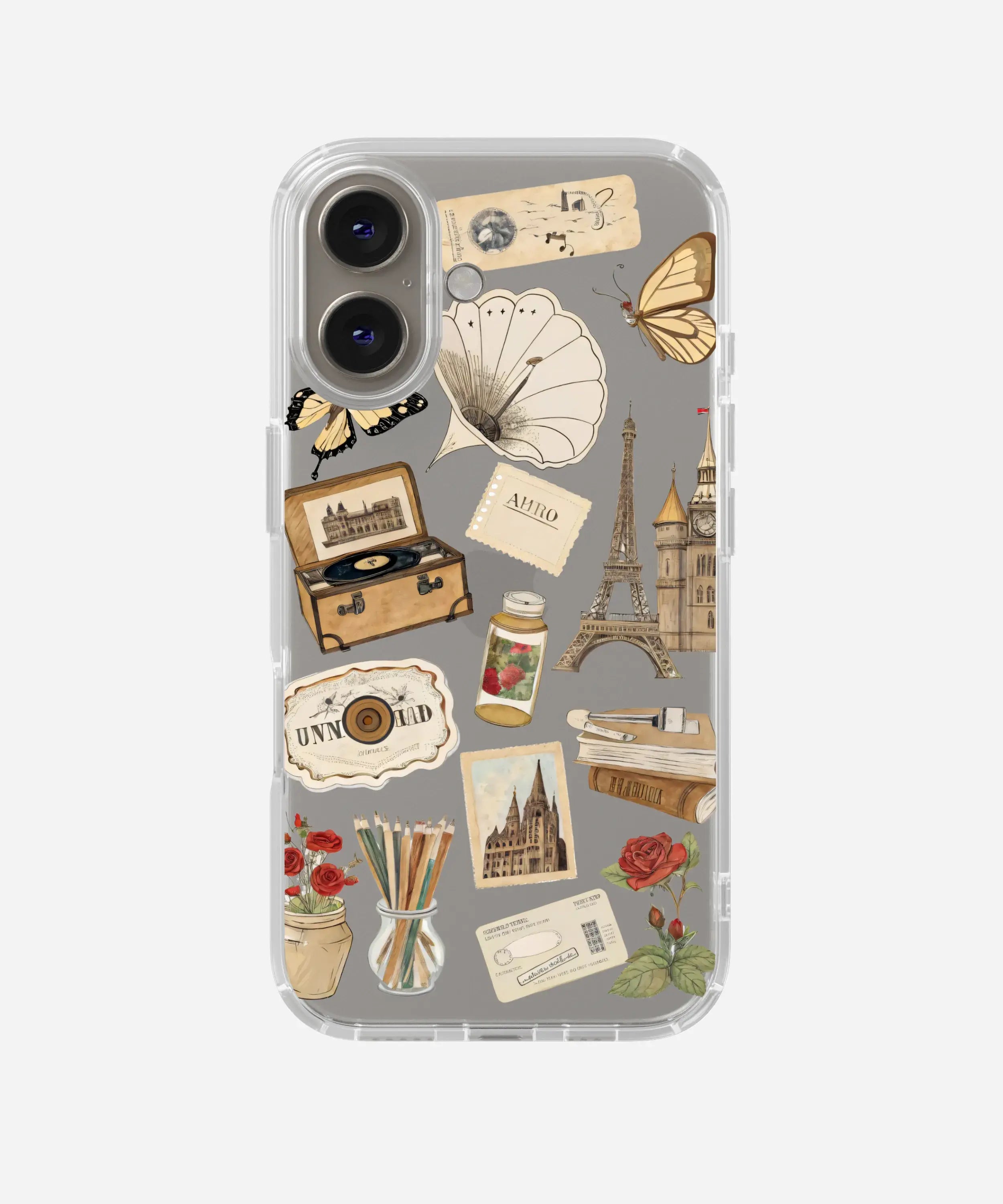 Museum of Memories Clear Silicone Phone Case