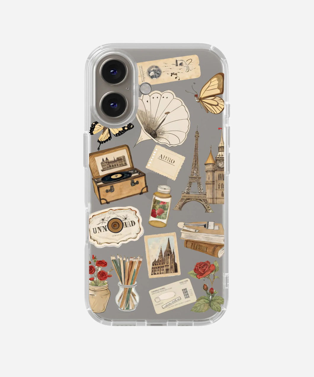 Museum of Memories Clear Silicone Phone Case