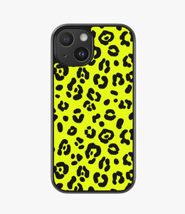 Neon Leopard Print Hybrid Matte Case