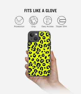 Neon Leopard Y2K Stride 2.0 Phone Case