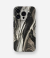 Obsidian Marble Glossy Hard Case
