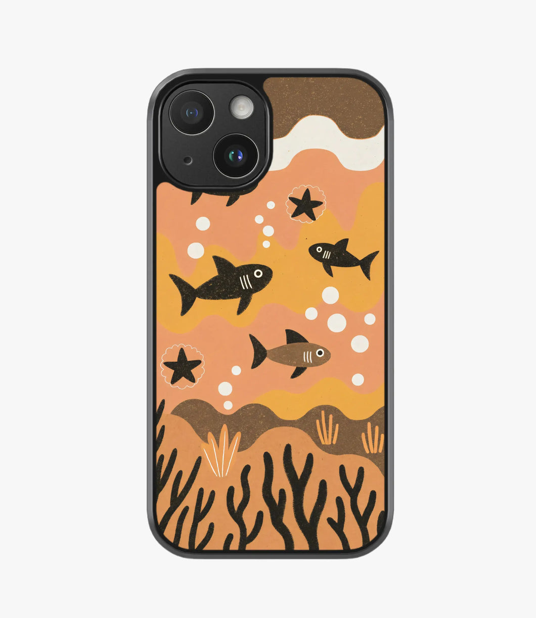 Ocean Whimsy Hybrid Matte Case