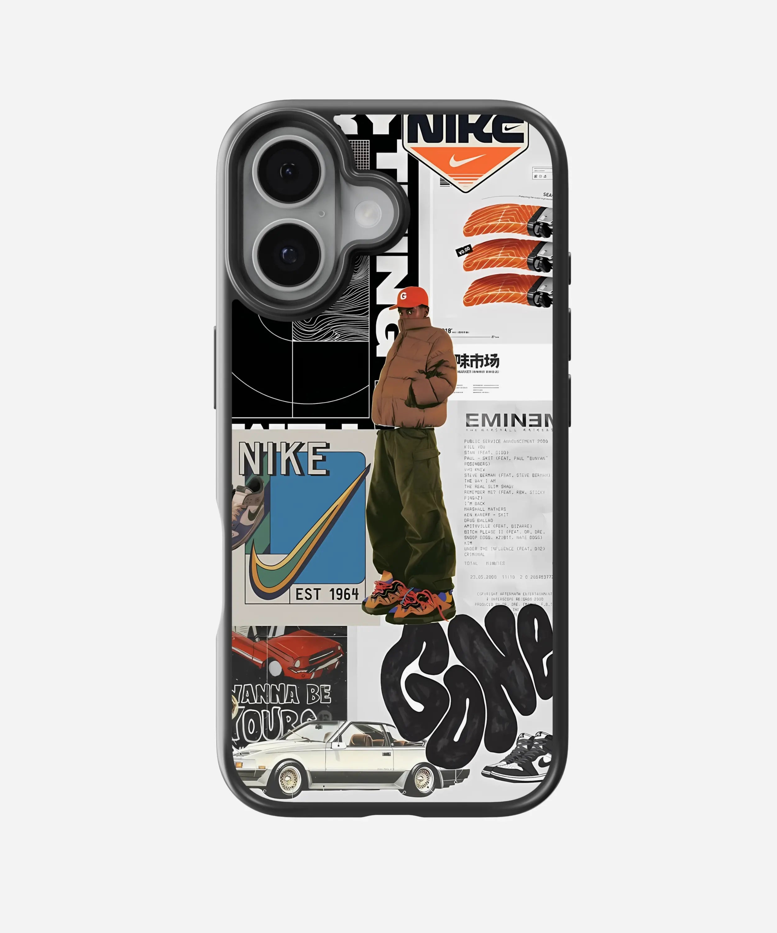 Old School Hype Hybrid Matte Case