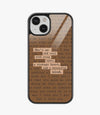 Old Soul Aesthetic Glass Case for iPhone 15 Plus