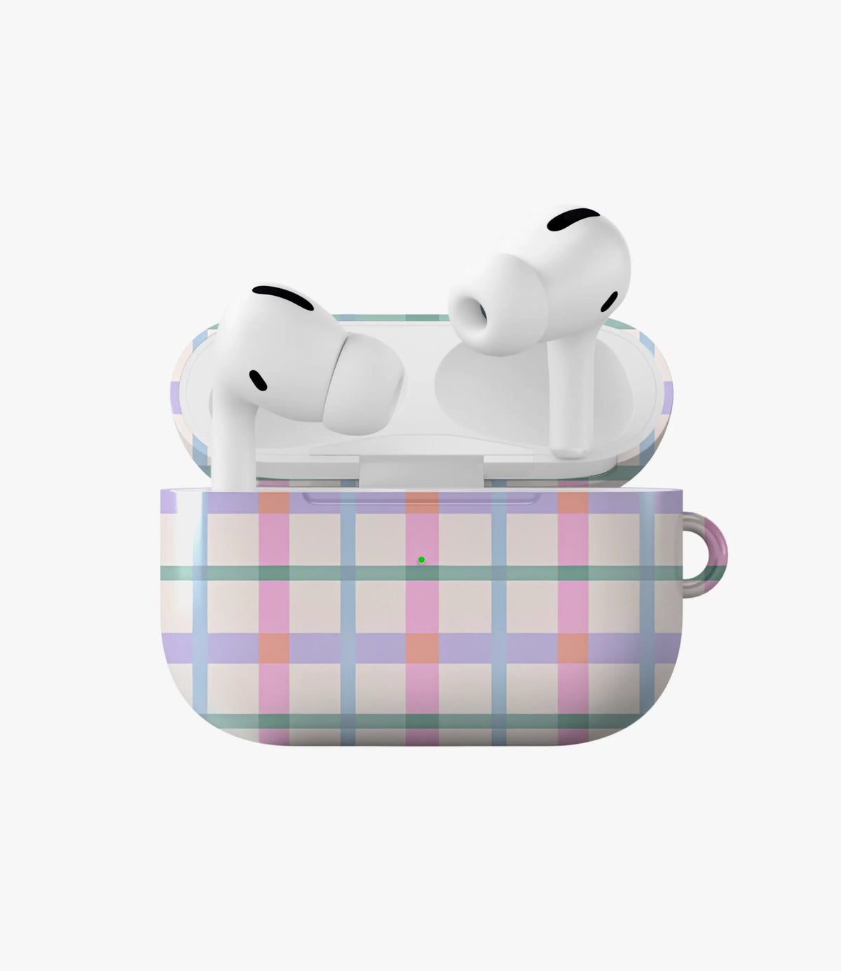 Pastel Dreamy Gingham Glossy Airpod Case