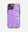 Pastel Purple Dripping Smiley Y2K Stride 2.0 Phone Case