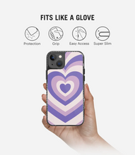 Load image into Gallery viewer, Pastel Purple Retro Hearts Y2K Stride 2.0 Phone Case
