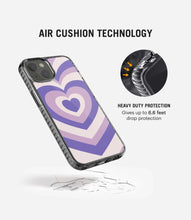 Load image into Gallery viewer, Pastel Purple Retro Hearts Y2K Stride 2.0 Phone Case
