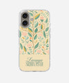 Peach Meadow Custom Name Silicone Case