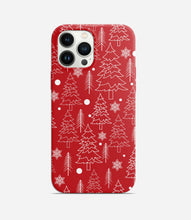 Load image into Gallery viewer, Pine Pallet Christmas Hard Phone Case
