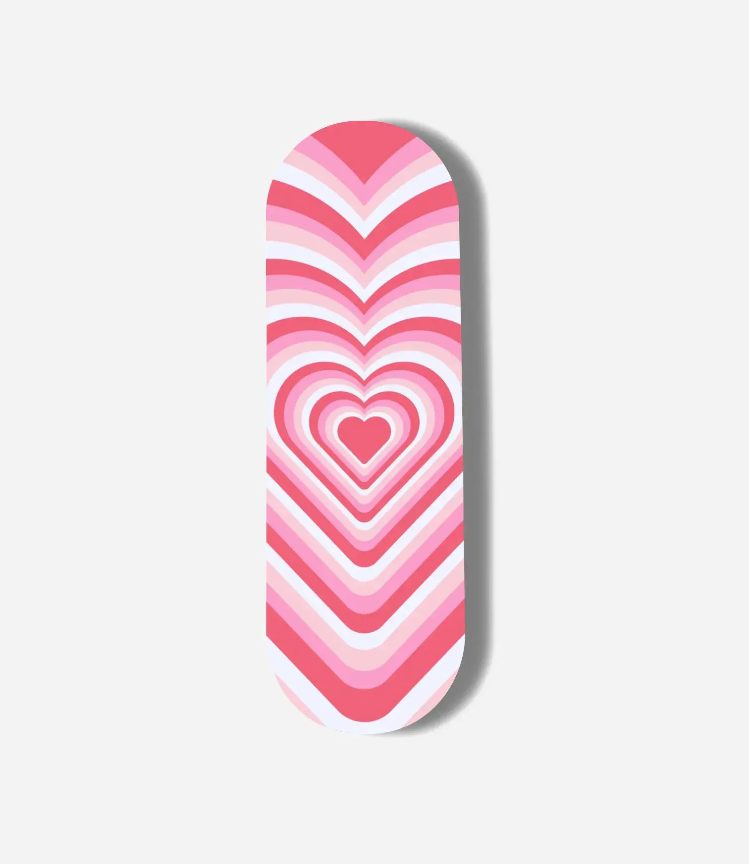 Pink Flare Heart Y2K Pop Slider
