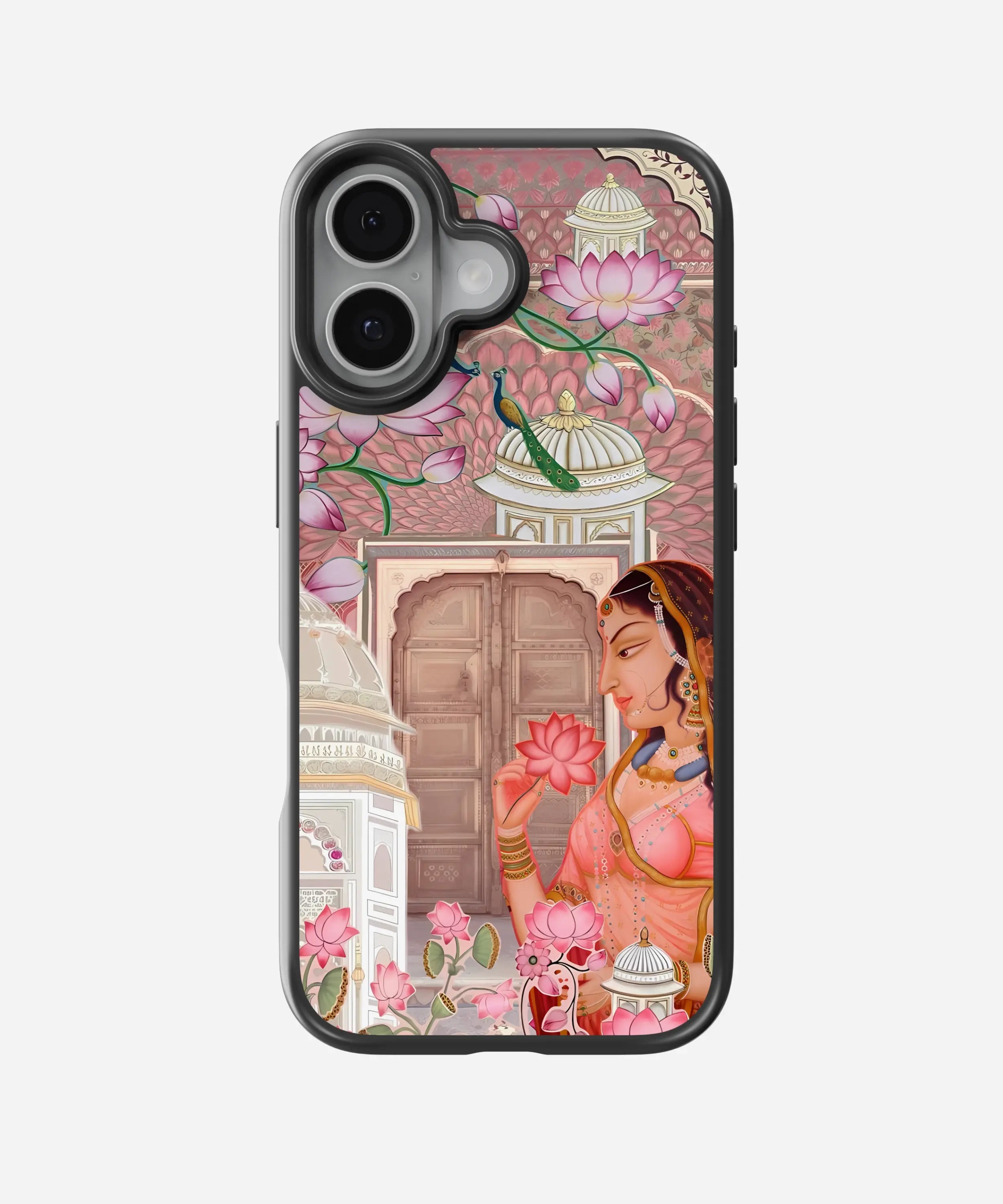 Pink Lotus Queen Hybrid Matte Case
