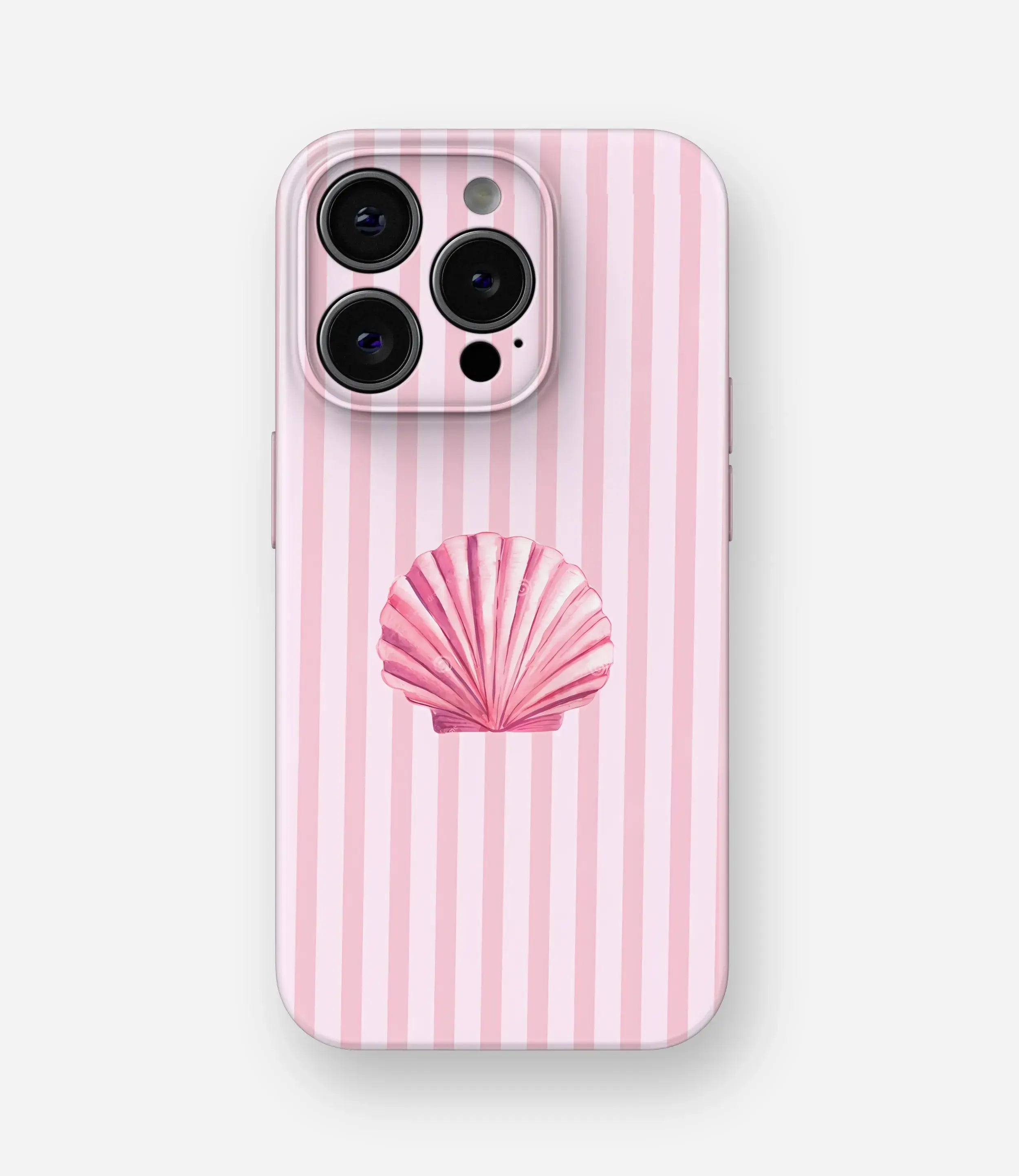 Pink Pearl Seashell Glossy Hard Case
