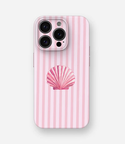 Pink Pearl Seashell Glossy Hard Case